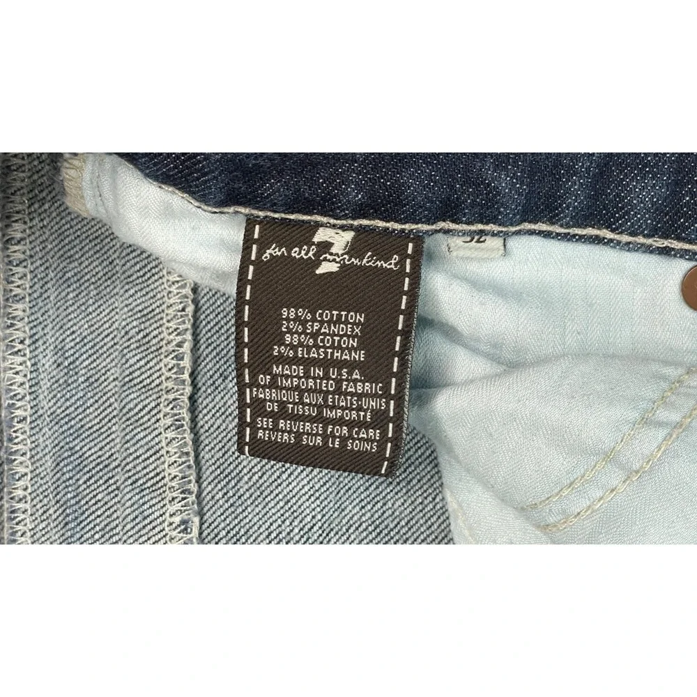 7 For All‎ Mankind Women's Embroidered Bootcut Jeans Size 32